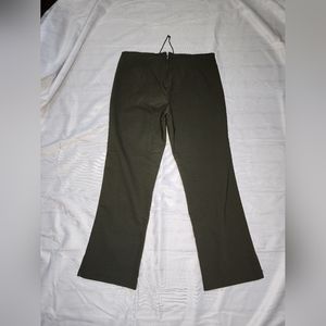 Mandee Olive Green Cropped Dress Pants